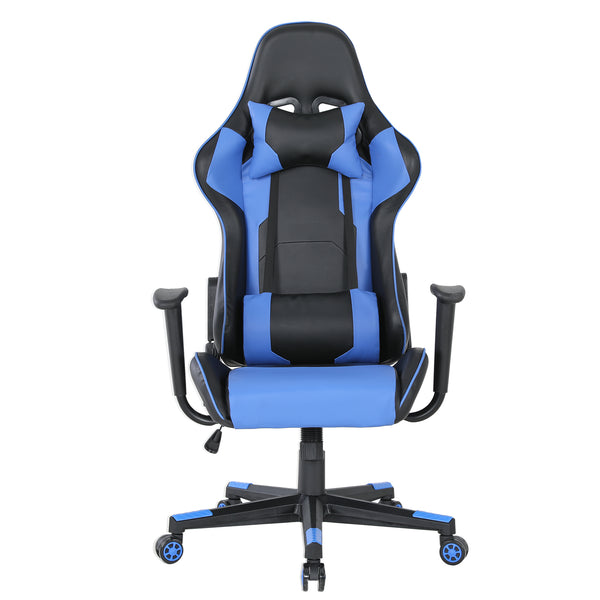 GIVENUSMYF gaming chair, computer chair with lumbar support, height adjustable gaming chair with headrest and 360° swivel office chair, suitable for office or gaming