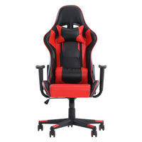 GIVENUSMYF gaming chair, computer chair with lumbar support, height adjustable gaming chair with headrest and 360° swivel office chair, suitable for office or gaming