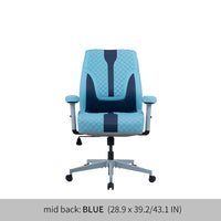 MID BACK WELLNESS OFFICE CHAIR GAMING CHAIR WITH AIR CUSHION