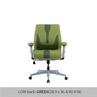 LOW BACK WELLNESS OFFICE CHAIR GAMING CHAIR WITH AIR CUSHION