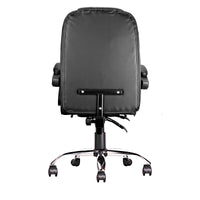 High Back Office Chair, Adjustable Ergonomic Office Chair, Executive PU Leather Swivel Work Chair with Lumbar Support, Computer Desk Chair with Footrest for Home Office Furniture